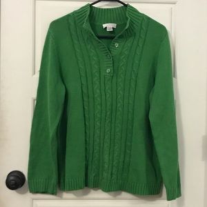 Lovely Cable Pattern Sweater - Large - EUC